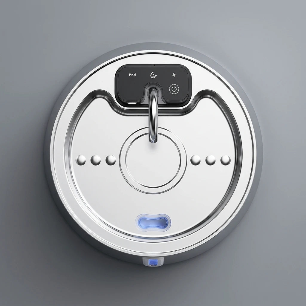 Fontaine à Eau pour Chat en Inox avec Filtration Ultra Silencieuse – Distributeur d’Eau Automatique pour Chats